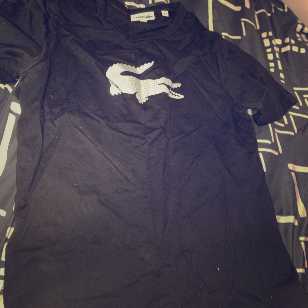 Men’s black Tee with alligator 🐊